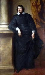 欧洲12-19世纪油画五_DYCK, Sir Anthony Van - Portrait of the Abbe Scaglia